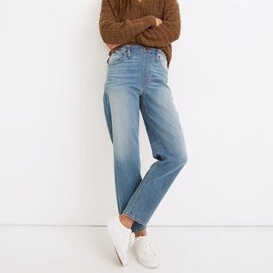 Madewell Pull-On Jeans in Keefe Wash